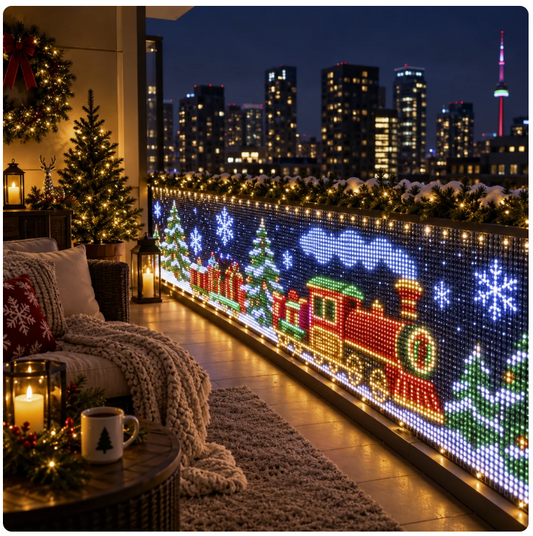 JollyGrid™ Christmas Pixel Lights